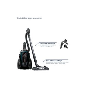 Pure C9 Pc91-8stm 72 Db Toz Torbasız Led Başlıklı Elektrikli Süpürge- 10 Yil Motor Garantili