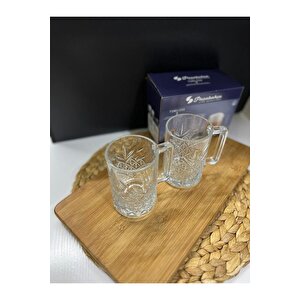 Yeni Seri Timeless 2 Li Kulplu Bardak-fincan 315cc 55472