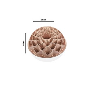 3287 Dünya Döküm Kek Kalıbı 24cm