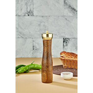 26,5 Cm 2' Li Masterchef Ahşap Tuz Ve Karabiber Öğütücü Değirmeni