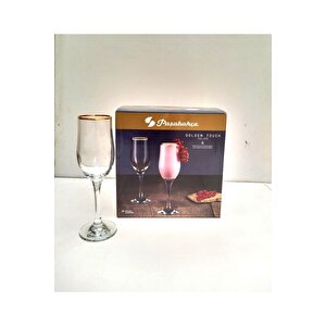 Golden Touch Tulipe Flüt Şampanya 6 Lı Kadeh Takımı