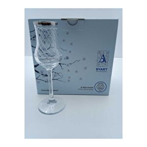 Byart 440111 Gold Kaplama Kadeh Bardak Takımı 6 Lı