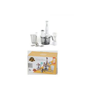 Dn 1283 Omegamax 1500w Çok Fonksiyonlu 10 Parça Mega Set - Çift Hazneli