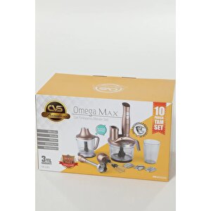 Dn 1283 Omegamax 1500w Çok Fonksiyonlu 10 Parça Mega Set - Çift Hazneli