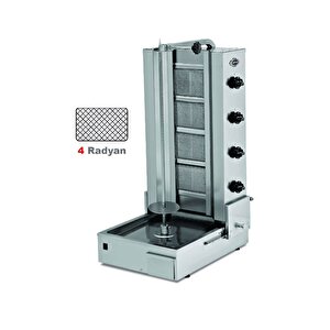 Emp.dn.151 Döner Ocağı - Alttan Motorlu - Gazlı - 4 Radyanlı - Lpgli