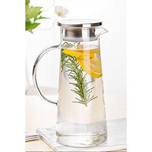 Paçi 1400ml Metal Kapaklı Merida Cam Sürahi