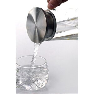 Paçi 1400ml Metal Kapaklı Merida Cam Sürahi