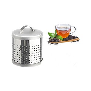 Büyükmetal Çay Demleme Süzgeci 7 Cm Kafes Şeklinde Çay Demleme Kutusu Bitki Çayı Demleme Süzgeci