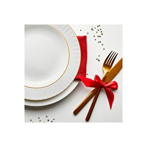 Sedef 6 Adet 22 Cm Çukur Tabak - Çift File