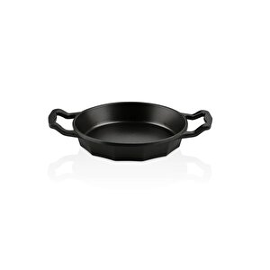 3725 Dodeca Döküm 3lü Kapaksız Bio Granit Sahan Seti 18-20-22cm Siyah