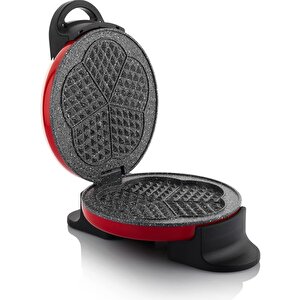 Waffle Express Waffle Makinesi - Kırmızı
