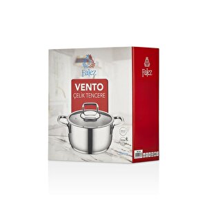 Vento Çelik 24 Cm Tencere Derin