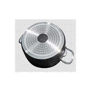 Cookcase Blackline Indüksiyon Tabanlı Tencere&tava Seti 26 Cm