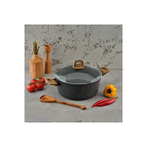 Marble Natura Granit Derin Tencere 20 Cm