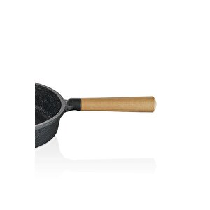 Laren Döküm Sökülebilir Takılabilir Kulplu Çok Amaçlı Tava 32 Cm