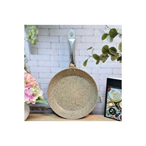 3207 Kumbeji Indüksiyon Uyumlu 3 Lü Tava Seti 24-26-28cm