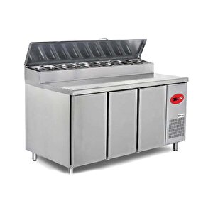 Emp.200.70.01-ps Pizza Salata Buzdolabı 3 Kapılı 500 L