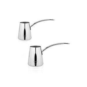 Fabian 2 Li Çelik Cezve Seti - 3 Ve 4 Fincan-inox