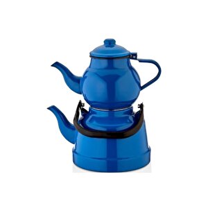 Orta Boy Emaye Çaydanlık Takımı 1,1/2,5 Lt
