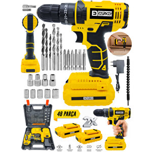 DAFLONG  ITALY  STYLE SERIES 12V 1,5 AH ŞARJLI MATKAP-MVI