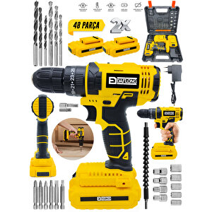 DAFLONG  ITALY  STYLE SERIES 12V 1,5 AH ŞARJLI MATKAP-MVI