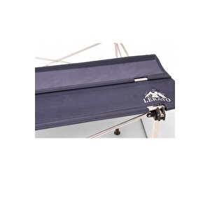 Katlanabilir Kumaş Kamp Ve Piknik Masası Alüminyum Xl Model ,73 X 53 X 58 Cm Lacivert