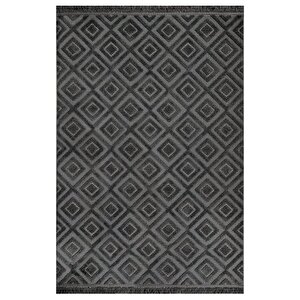 Luxess Halı Dizayn 1089 Antrasit 100x200 cm
