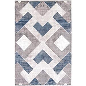 Dekorenti Halı Sateen 6406 Mavi 80x300 cm
