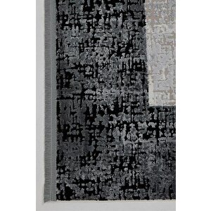 Romans Halı Enoks 6102 Gri Siyah