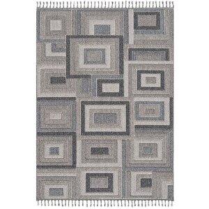 Dekorenti Halı Bukle 1404 Gri 200x290 cm