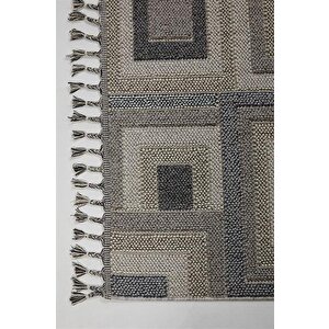 Dekorenti Halı Bukle 1404 Gri 200x290 cm