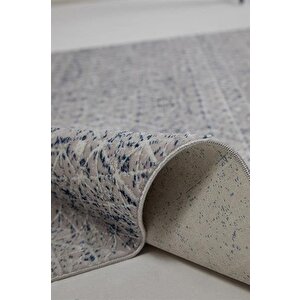 Dekorenti Halı Sateen 6407 Mavi 100x300 cm