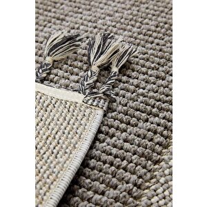 Dekorenti Halı Bukle 1401 Gri 100x300 cm