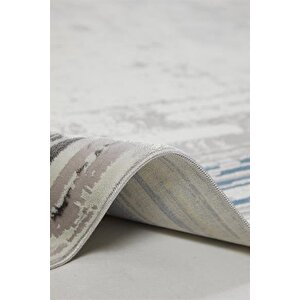 Dekorenti Halı Sateen 6405 Mavi 80x300 cm