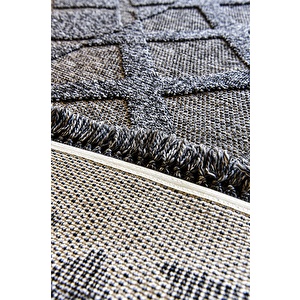 Dekorenti Halı Togo 7512 Antrasit 100x300 cm