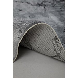 Halı Enoks 6101 Gri Siyah 80x300 cm