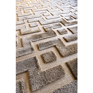 Dekorenti Halı İndus 8005 Vizon 100x300 cm
