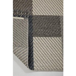 Dekorenti Halı Bukle 1403 Gri Mavi 80x150 cm