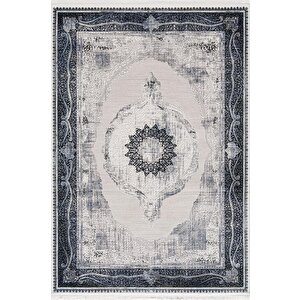 Miras 6802 Gri Mavi 100x200 cm