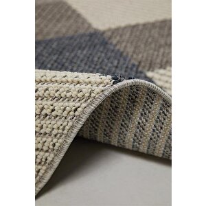Dekorenti Halı Bukle 1403 Gri Mavi 120x180 cm