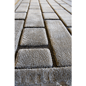 Dekorenti Halı İndus 8008 Gri 100x300 cm