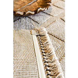 Dekorenti Halı Togo 7506 Bej 100x300 cm