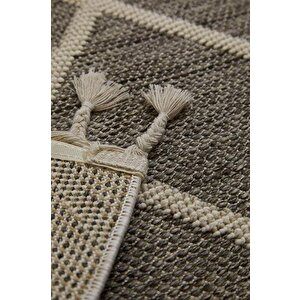 Dekorenti Halı Bukle 1409 Gri 100x300 cm
