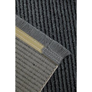 Halı Enoks 6107 Gri Siyah 160x230 cm