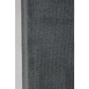 Romans Halı Enoks 6107 Gri Siyah