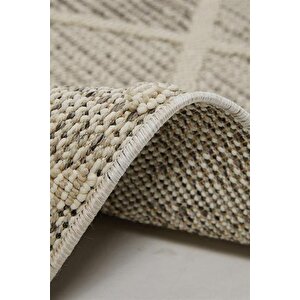 Dekorenti Halı Bukle 1411 Krem 160x230 cm