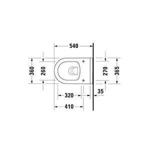 Starck 3 Rimless Asma Klozet Seti 45273900a1