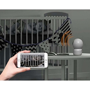 360 Derece Dönebilen Wi̇-fi̇ Akıllı İç Mekan Ip Kamera