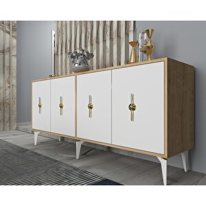 Figora 180 Cm Konsol (kx180) Safirmeşe-beyaz Safirmeşe-Beyaz
