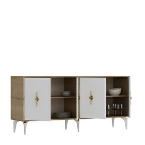 Figora 180 Cm Konsol (kx180) Safirmeşe-beyaz